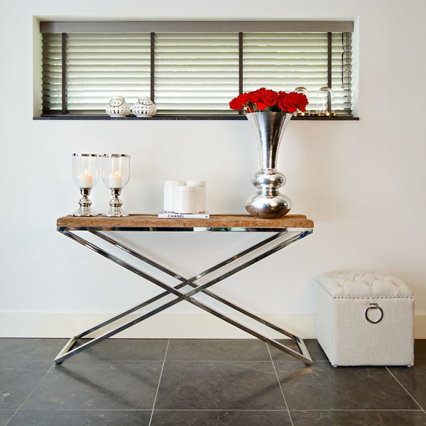 Luxe Kensington Reclaimed Wood Console Table