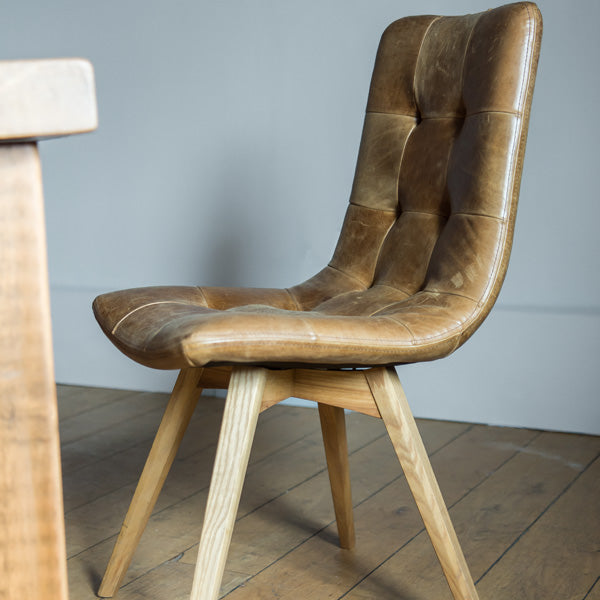 Allegro Leather Dining Chair