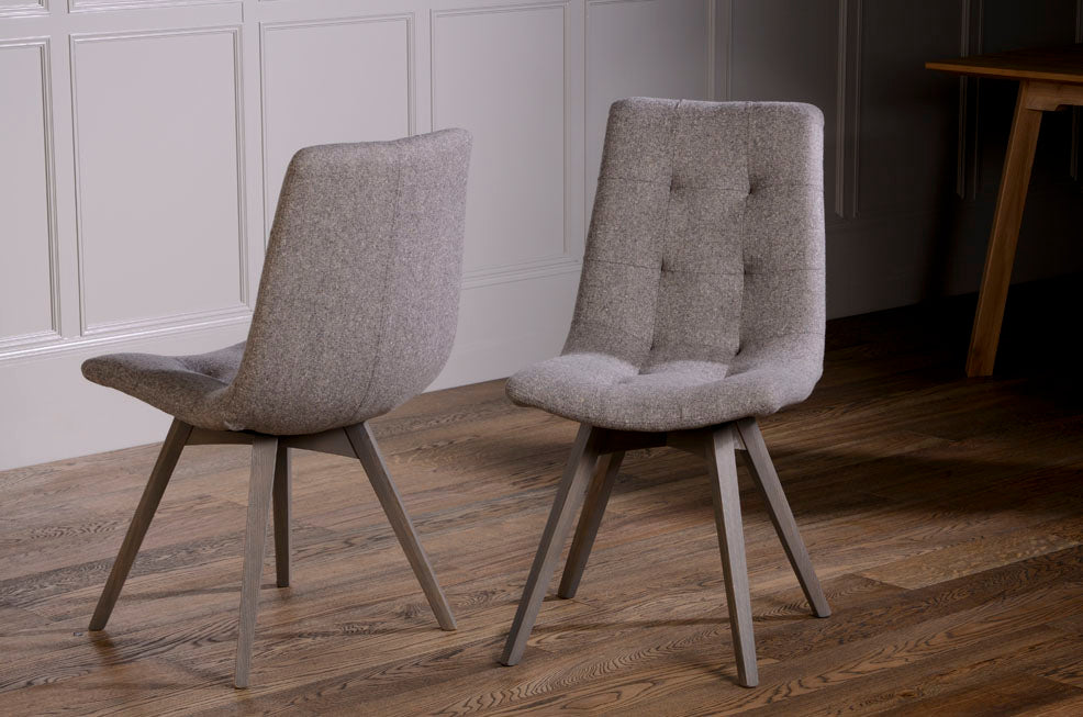 Allegro Tweed Dining Chairs