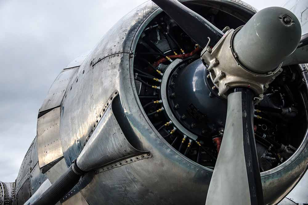 Airplane Aluminium Engine