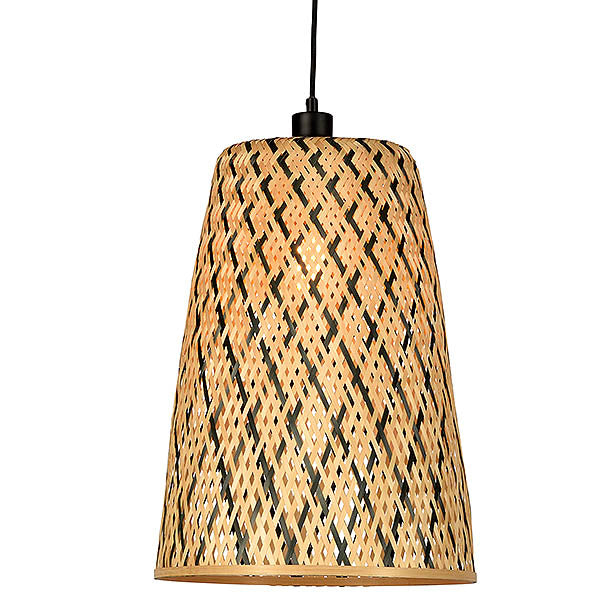 Bamboo Manta Tapered Pendant Light