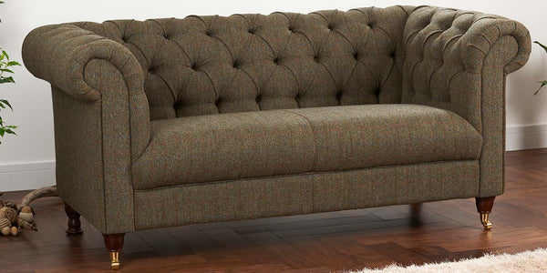 Bamford Chesterfield Sofa in Harris Tweed
