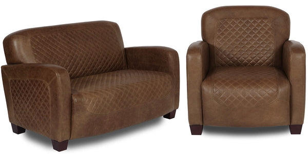 Barnham Armchair and Sofa Leather Options