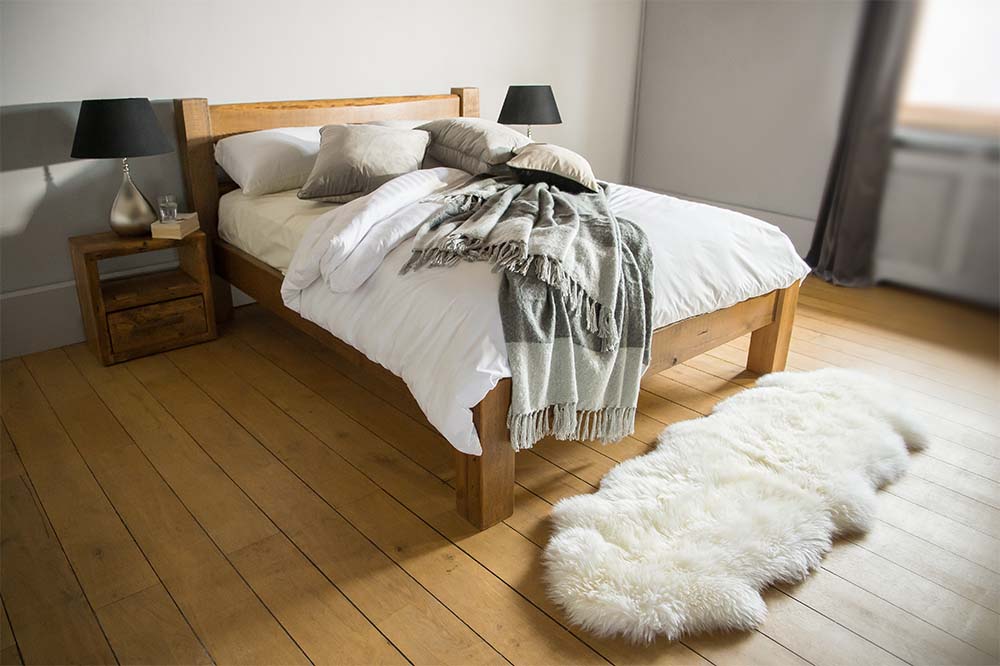 Beam Reclaimed Wood Bed