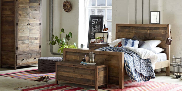 Standford Reclaimed Wood Bedroom