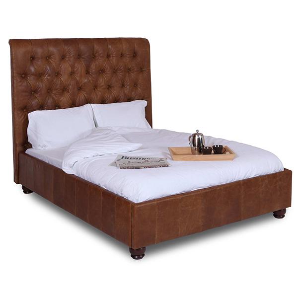 Carnaby Leather Bed