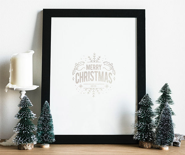 Christmas Print in Frame