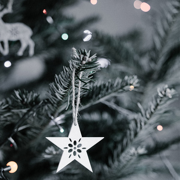 Christmas Wooden Star Decoration