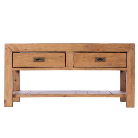 cotswold reclaimed wood coffee table with storage for small living room
