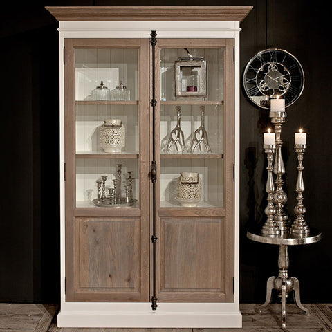 Display Unit with Brass Handles
