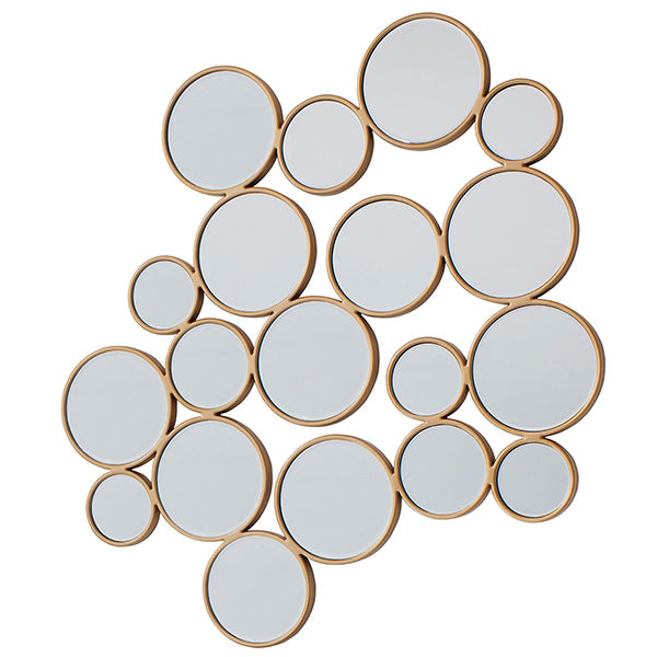 Golden Pebbles Large Wall Mirror
