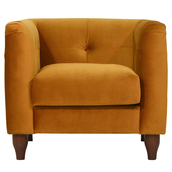Grayson Lounge Velvet Armchair