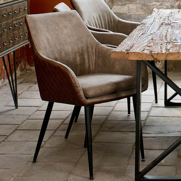 Gustav PU Leather Dining Chair