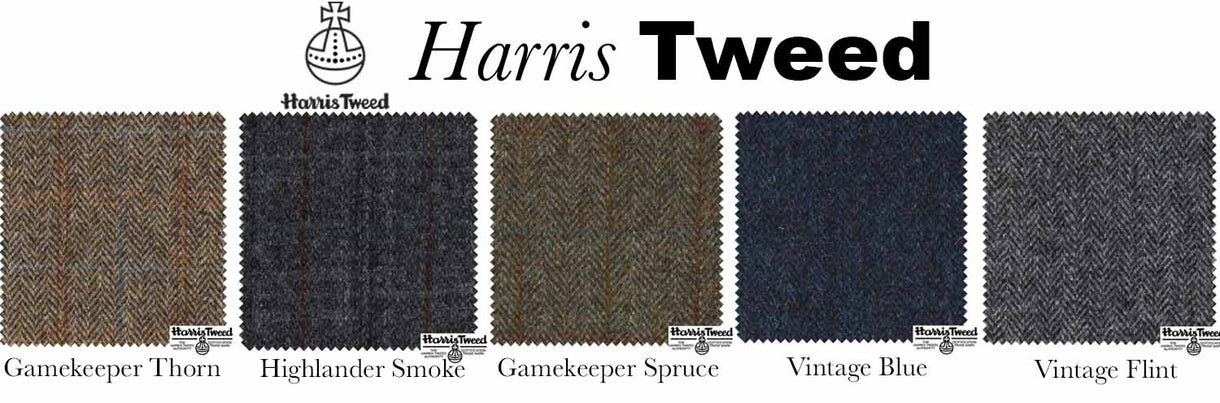 5 Harris Tweed Swatches