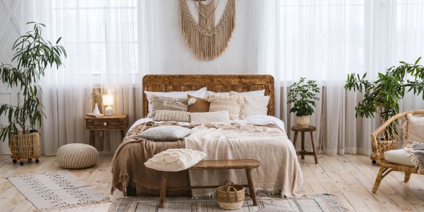 How can I make my bedroom look rustic blog