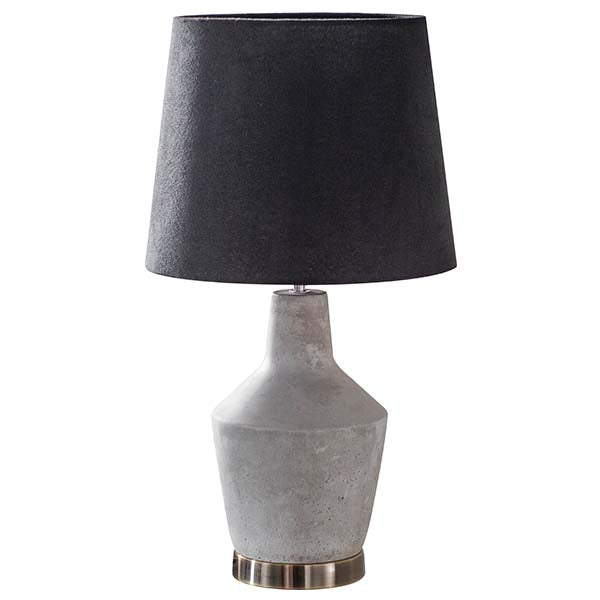 Kiel grey table lamp 