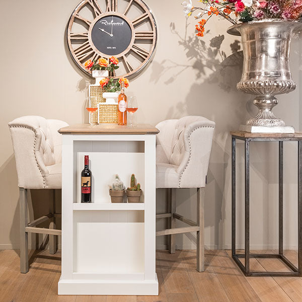 Luxe Daisy Upholstered Bar Stools