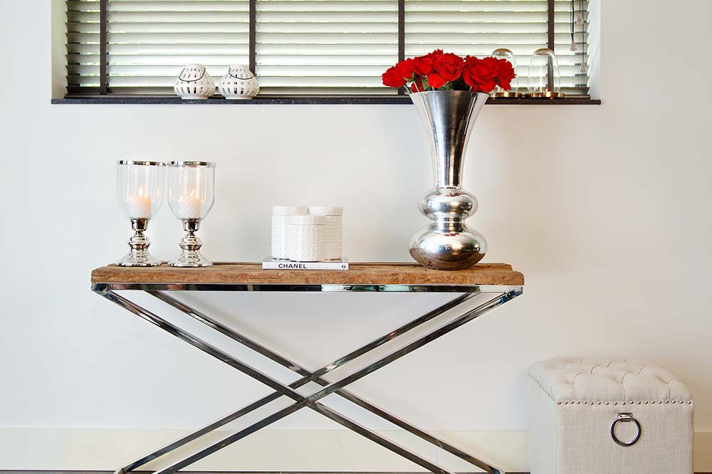 Luxe Kensington Reclaimed Wood Console Table