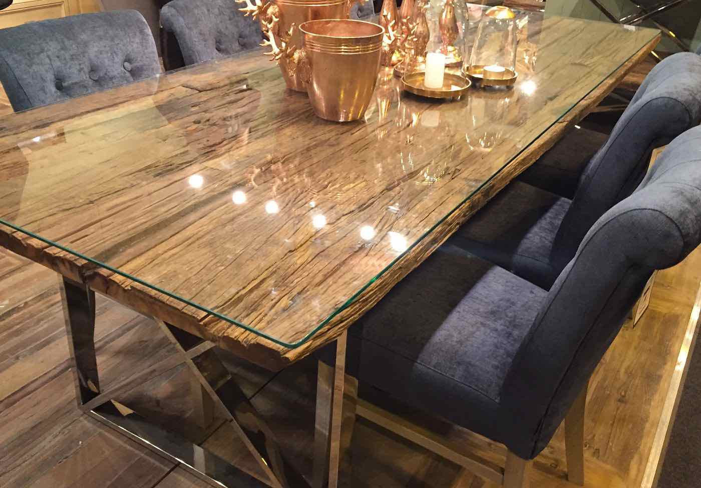 Kensington reclaimed wood dining table