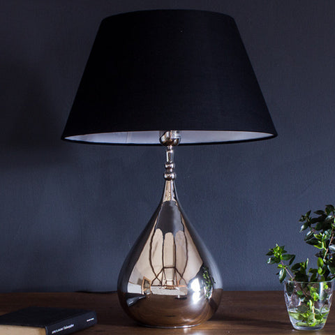 Luxe Tear Drop Table Lamp for Bedroom