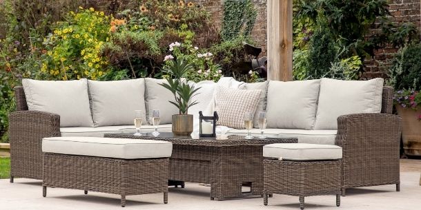 3 reasons why faux rattan garden furniture makes sense