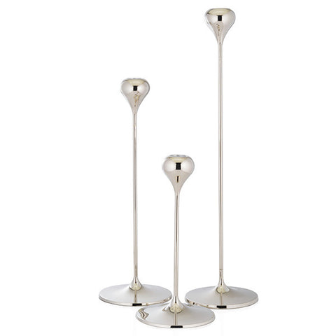 Nickel Pod Candle Holder pack of 3 for Mother's Day