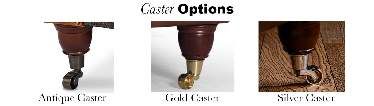 Caster Options for Armchair