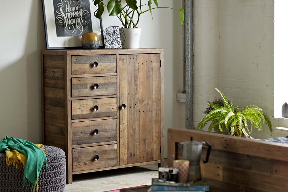 Standford Reclaimed Wood Chest of Drawers