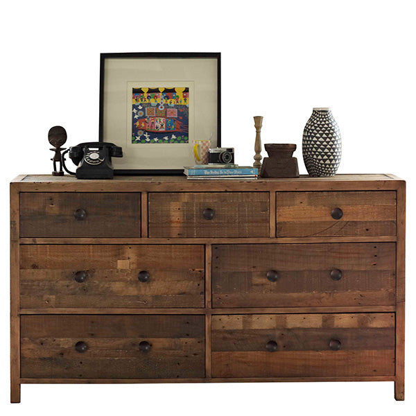 Standford Reclaimed Wood Large Chest of Drawers