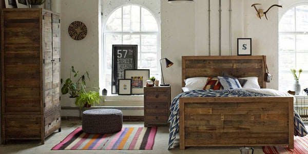 Standford Reclaimed Wood Bedroom