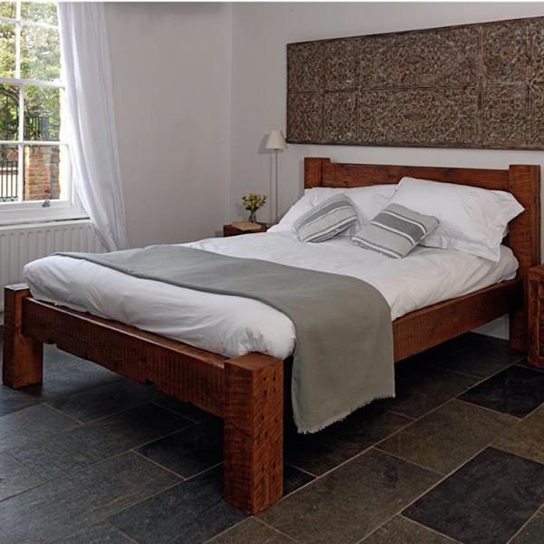 Sweet Dreams English Beam Reclaimed Wood Bed