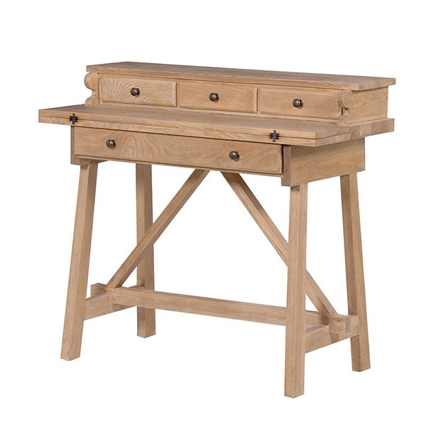 Weathered Oak Foldaway Desk