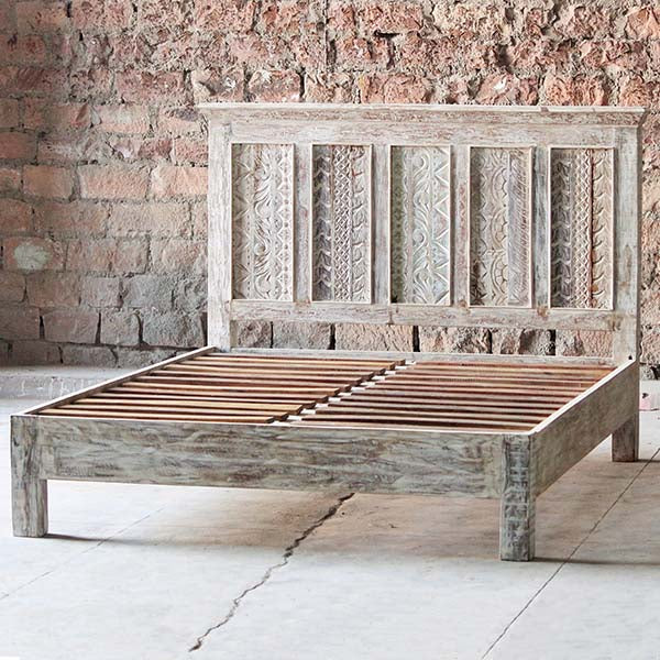 Whiteleaf Reclaimed Wood Bed frame