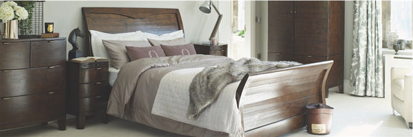 Winchester Reclaimed Wood Bed in Bedroom