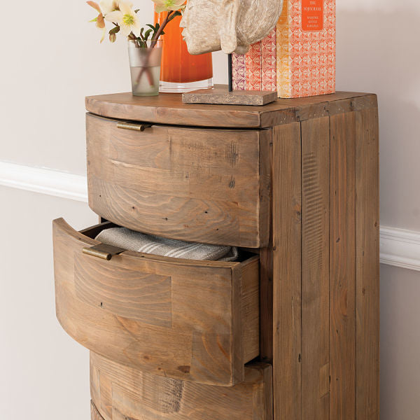 Winchester Reclaimed Wood Tall Chest of Drawers