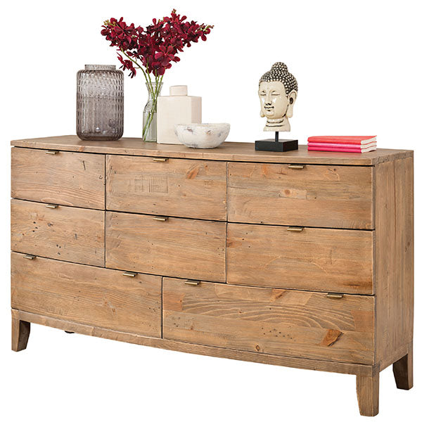 Winchester Rustic Wooden Large Chest of Drawers