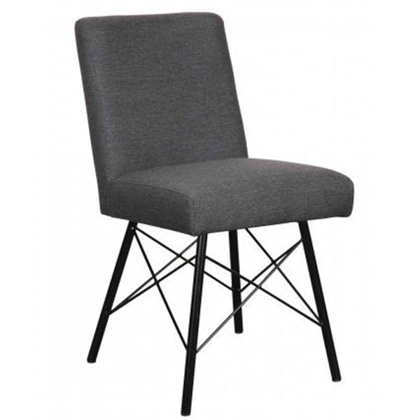 Barton Grey Fabric Dining Chair 