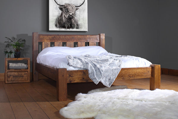 English Beam Marlow Reclaimed Wood Bed