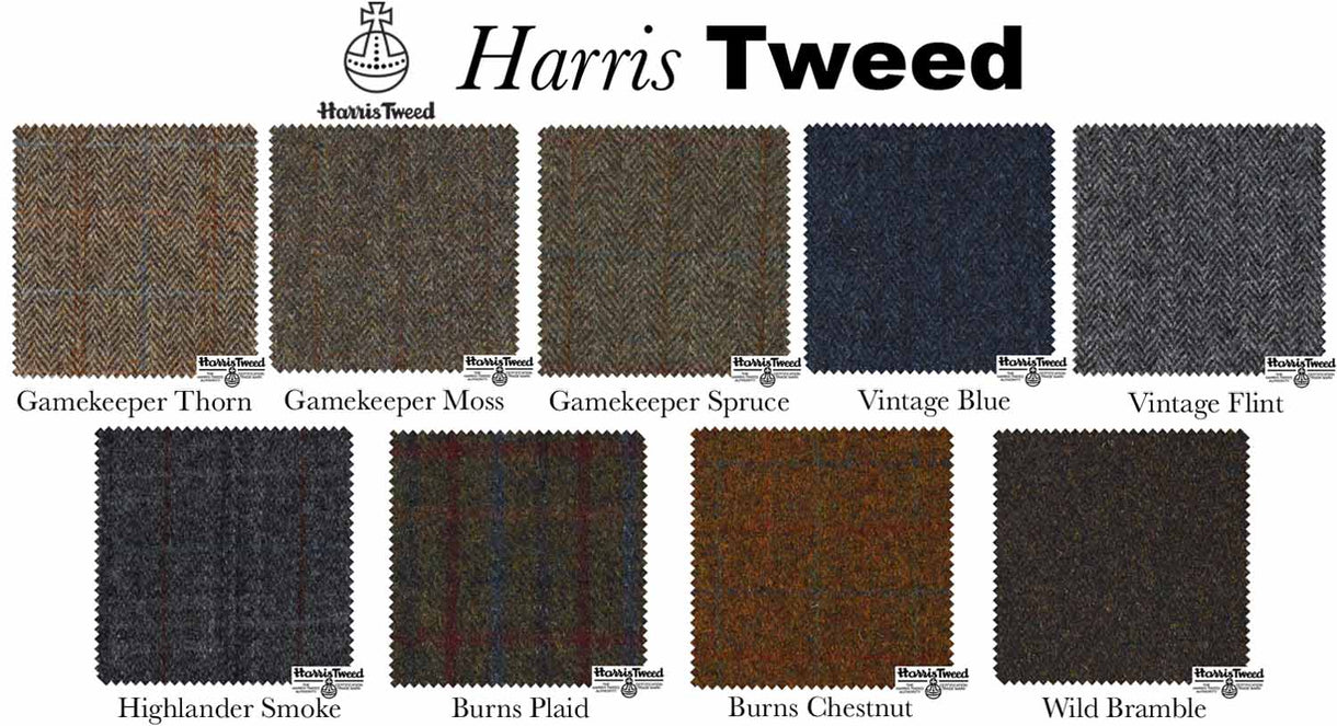 Harris Tweed Wool Swatches- Modish Living