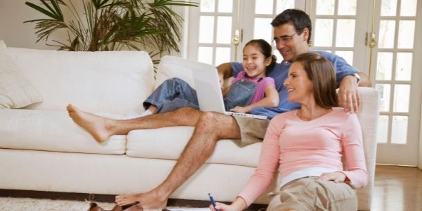 how to get a family friendly living room