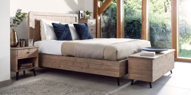 king wooden bed frame for how to stay cool at night blog