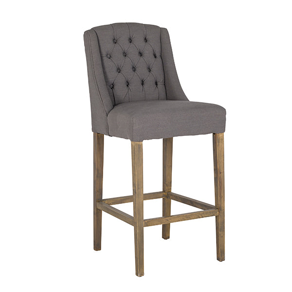 Luxe Day Fabric Barstool