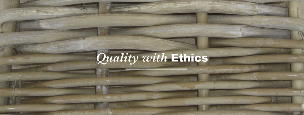 Making of rattan furniture -quality with ethics