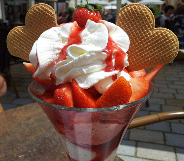 strawberries and cream 
