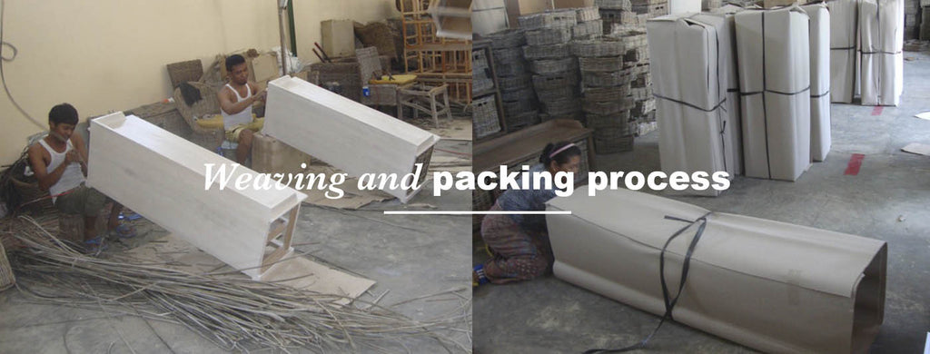 weaving and packing process
